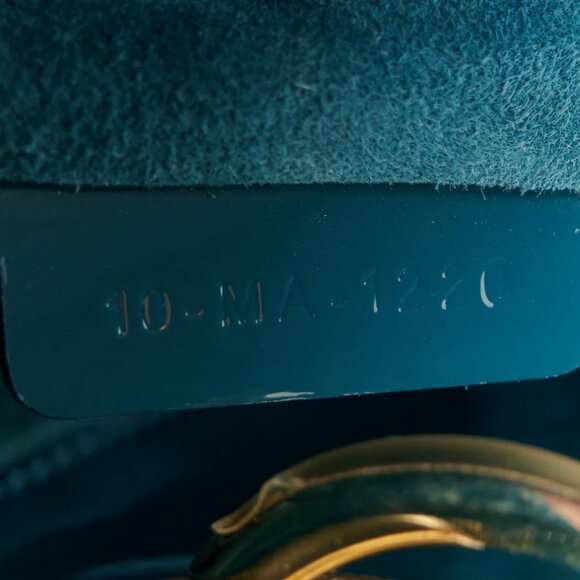 Christian Dior Patent Cannage Small Lady Dior Turquoise - Picture 6 of 9